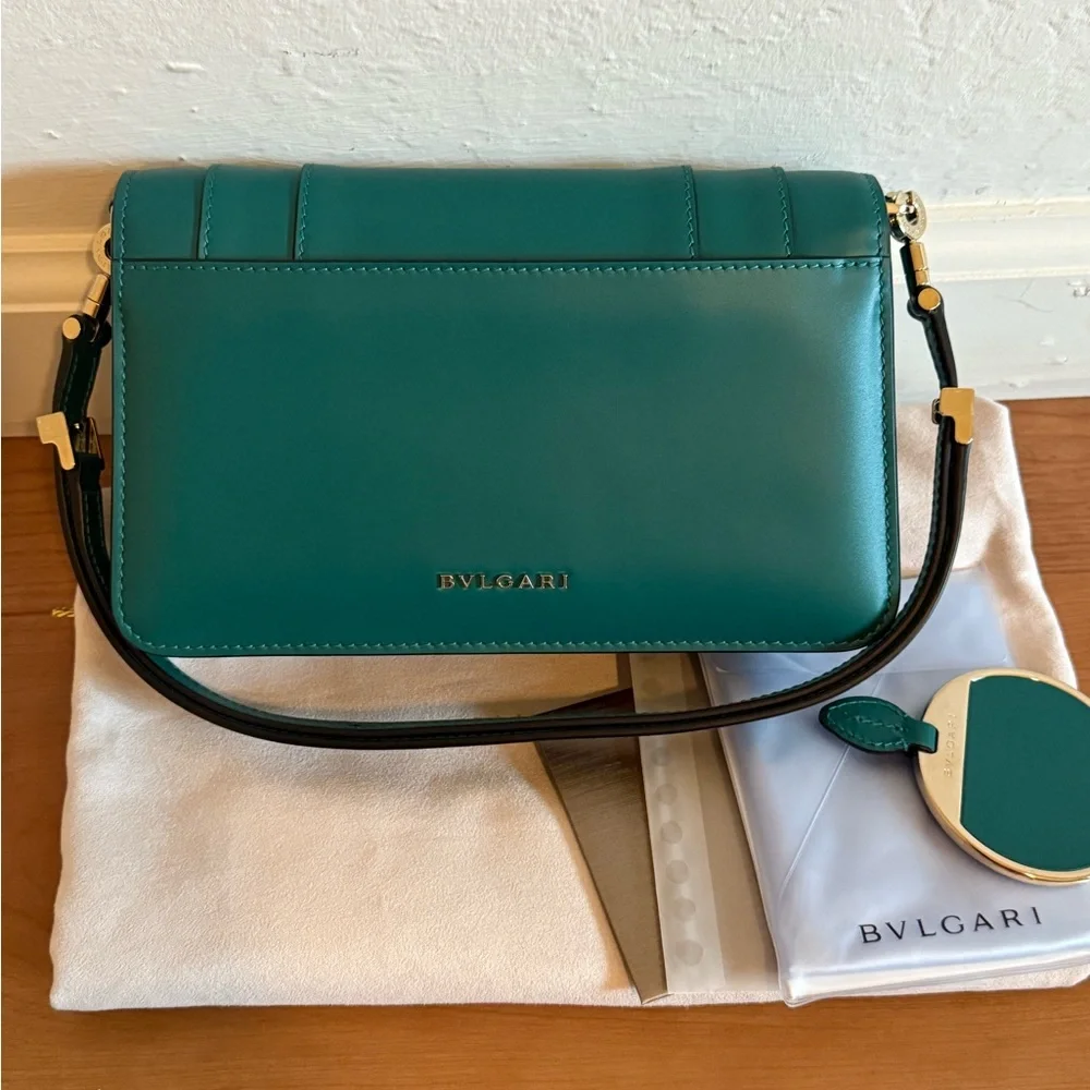 💚 Bvlgari Serpenti East West Shoulder Bag 💚 - Picture 6 of 13